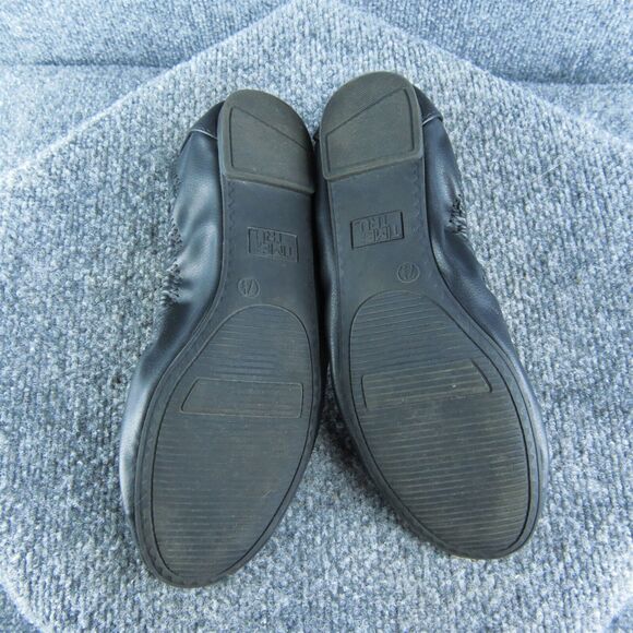 Time And Tru Women's Ballet Black Synthetic Size 7.5M Gently Used 2025 - Picture 5 of 5
